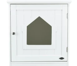 Trixie Katzenklo|Katzenhöhlen - Katzenhaus, , ca. B51/H51/T49 cm Weiß