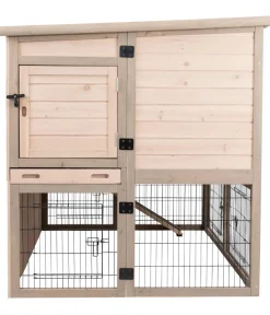 Trixie Kleintierstall XL mit Wärmedämmung, ca. B120/H98/T94 cm Hellbraun Online