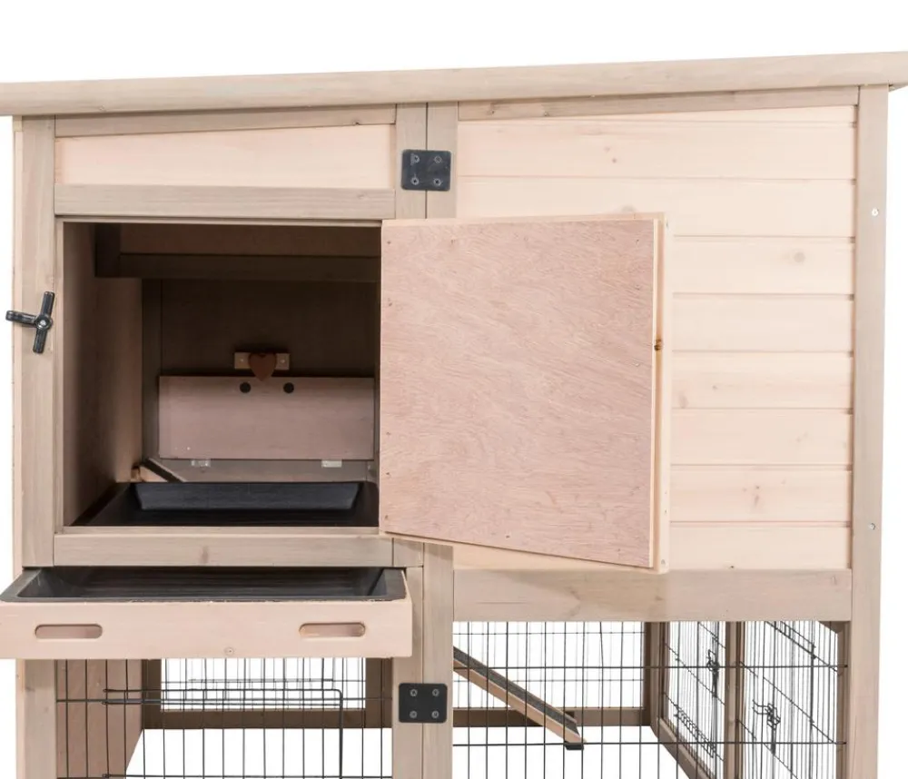 Trixie Kleintierstall XL mit Wärmedämmung, ca. B120/H98/T94 cm Hellbraun Online