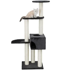 Trixie Kratzbaum Alicante, ca. B45/H142/T45 cm Anthrazit New