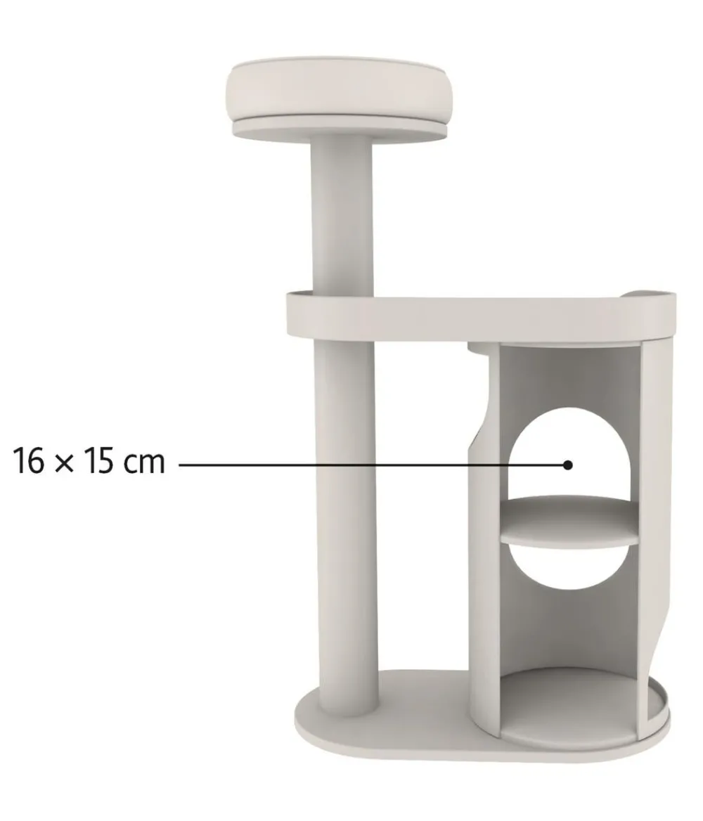 Trixie Kratzbaum Falco, lichtgrau/, ca. B70/H117/T38 cm Best