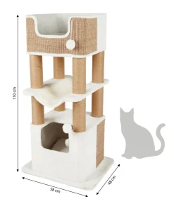Trixie Kratzbäume & Kratzmöbel > Kratzbaum XXL Lucano, /, ca. B58/H110/T48 cm
