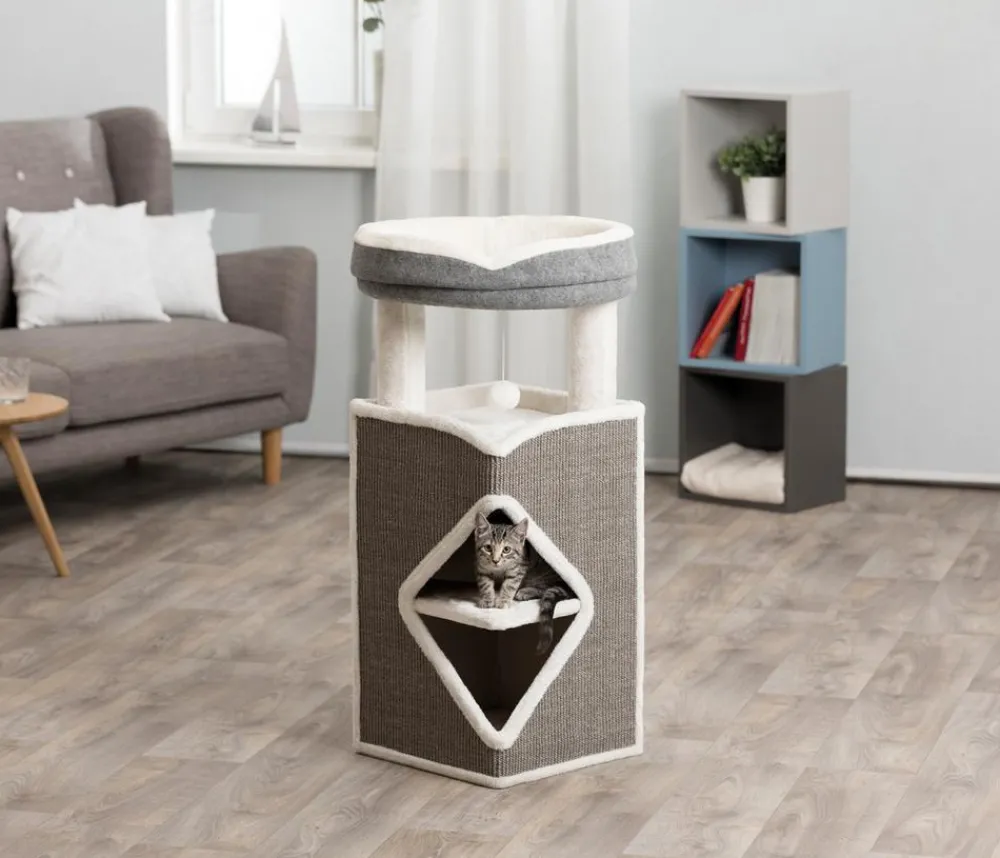 Trixie Kratzbäume & Kratzmöbel - Kratzturm Cat Tower Arma, /, ca. B38/H98/T38 cm