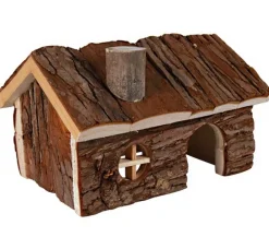 Trixie Mehr Kleintierbedarf - Natural Living Holzhaus Hendrik, ca. B15/H12/T11 cm