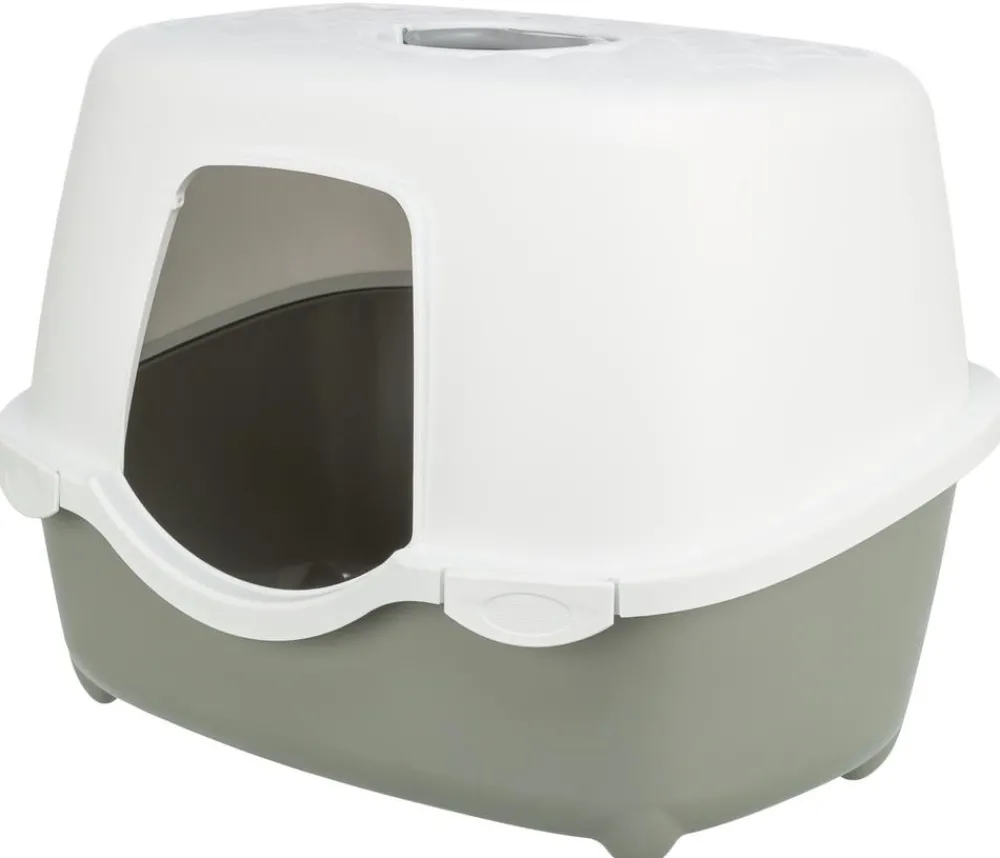 Trixie Katzenklo - Outdoor Katzentoilette Davio Top mit Haube, ca. B56/H39/T39 cm