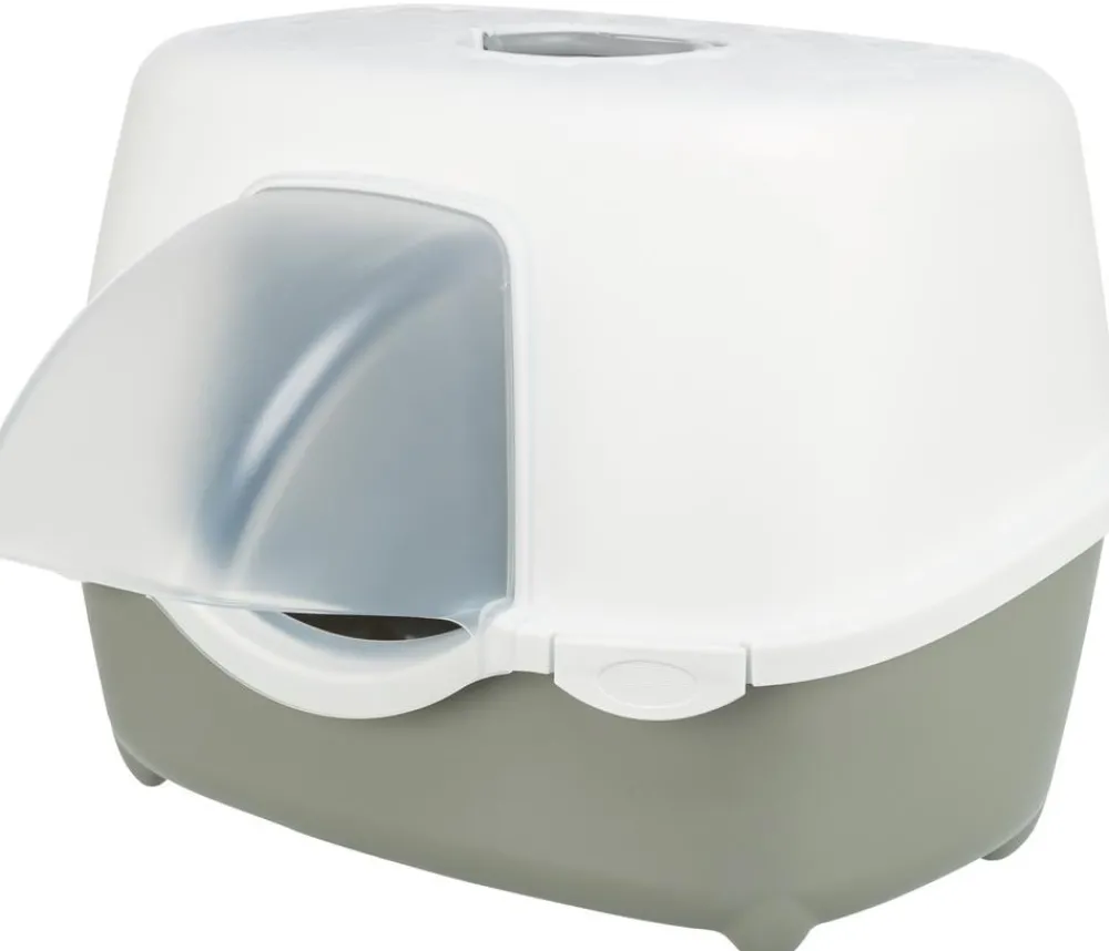Trixie Katzenklo - Outdoor Katzentoilette Davio Top mit Haube, ca. B56/H39/T39 cm