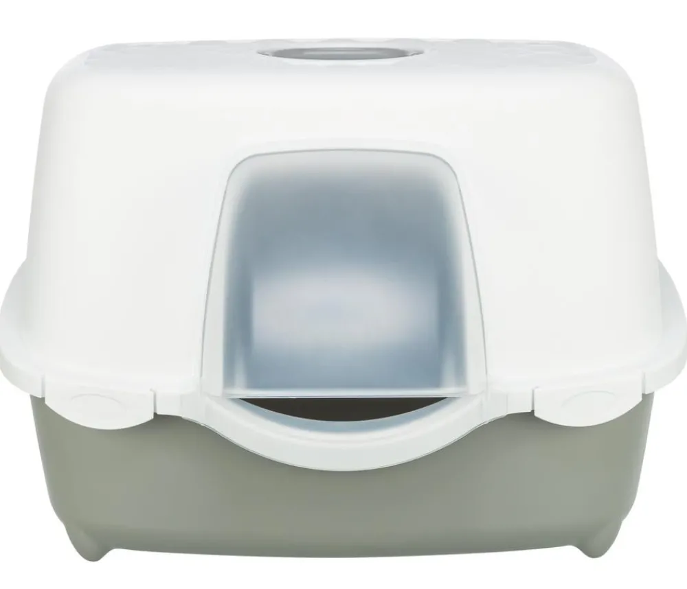 Trixie Katzenklo - Outdoor Katzentoilette Davio Top mit Haube, ca. B56/H39/T39 cm
