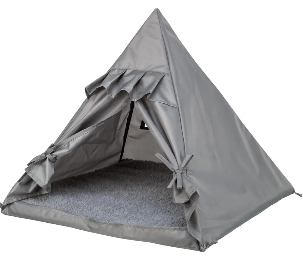 Trixie Outdoor Tipi Samoa, ca. B55/H50/T55 cm Grau Hot