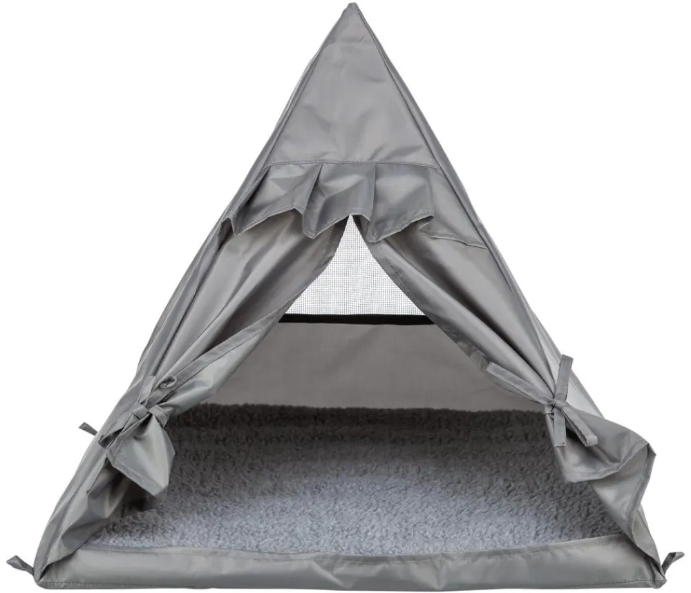 Trixie Outdoor Tipi Samoa, ca. B55/H50/T55 cm Grau Hot