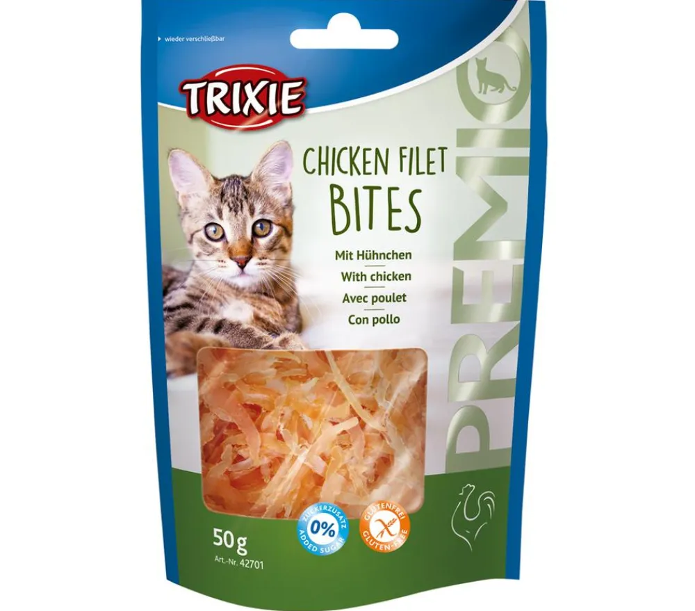 Trixie Premio Katzensnack Filet Bits Light, 50 g Online