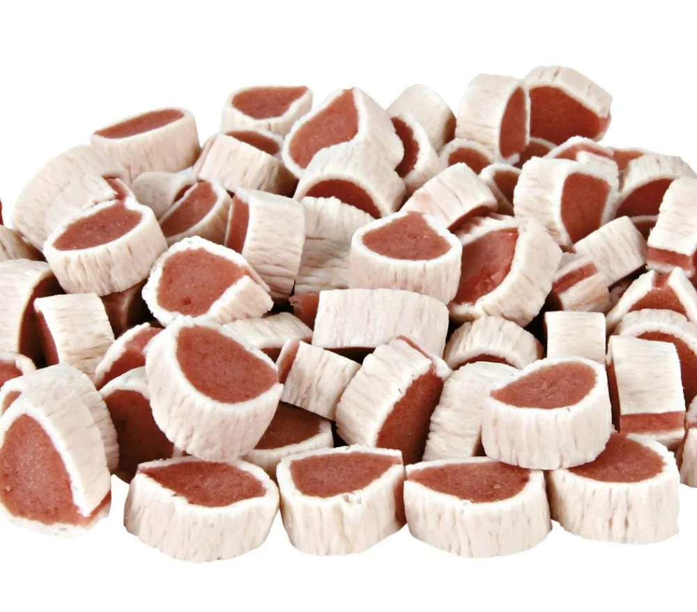 Trixie Katzenleckerlies & Getränke - Premio Katzensnack Fish Chicken Rolls, 50 g