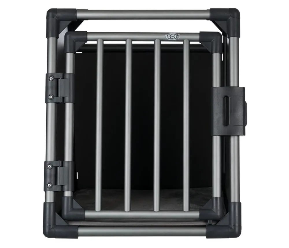 Trixie Hundetransportboxen - Tranportbox für Hunde, Auiniu, grafit Grau