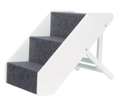 Trixie Treppe höhenverstellbar, ca. B40/H47/T67 Weiß