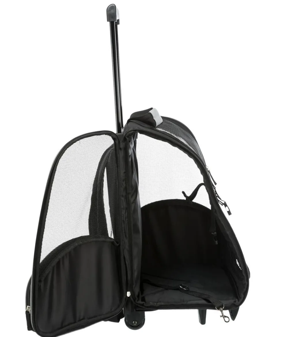 Trixie Mehr Katzenzubehör|Hundetransportboxen - Trolley, , ca. B32/H45/T25 cm Schwarz