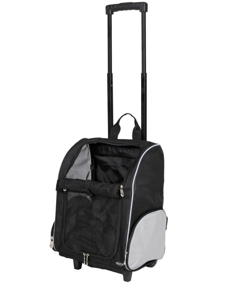 Trixie Mehr Katzenzubehör|Hundetransportboxen - Trolley, , ca. B32/H45/T25 cm Schwarz
