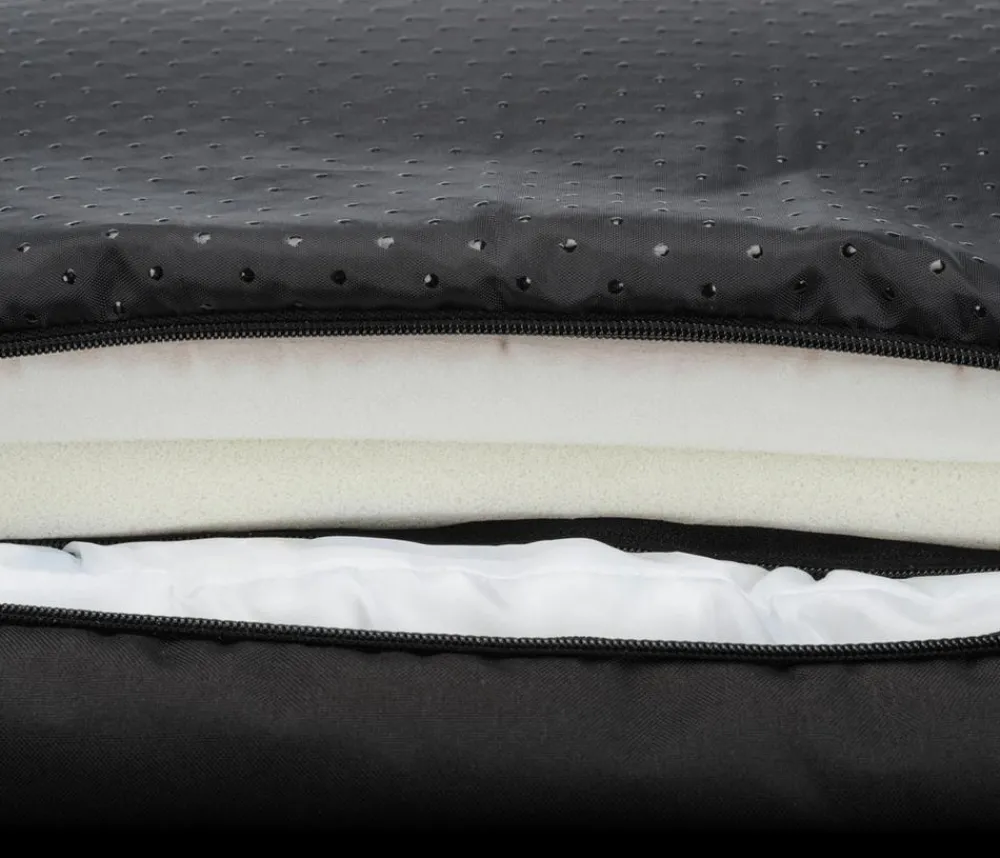 Trixie Vital Hundebett Samoa, rechteckig Schwarz Sale