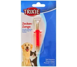Trixie Ungezieferschutz|Katzenpflege - Zeckenzange, ca. L8 cm