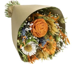 Dehner Trockenblumen > Trockenblumenbouquet Beauty Yellow