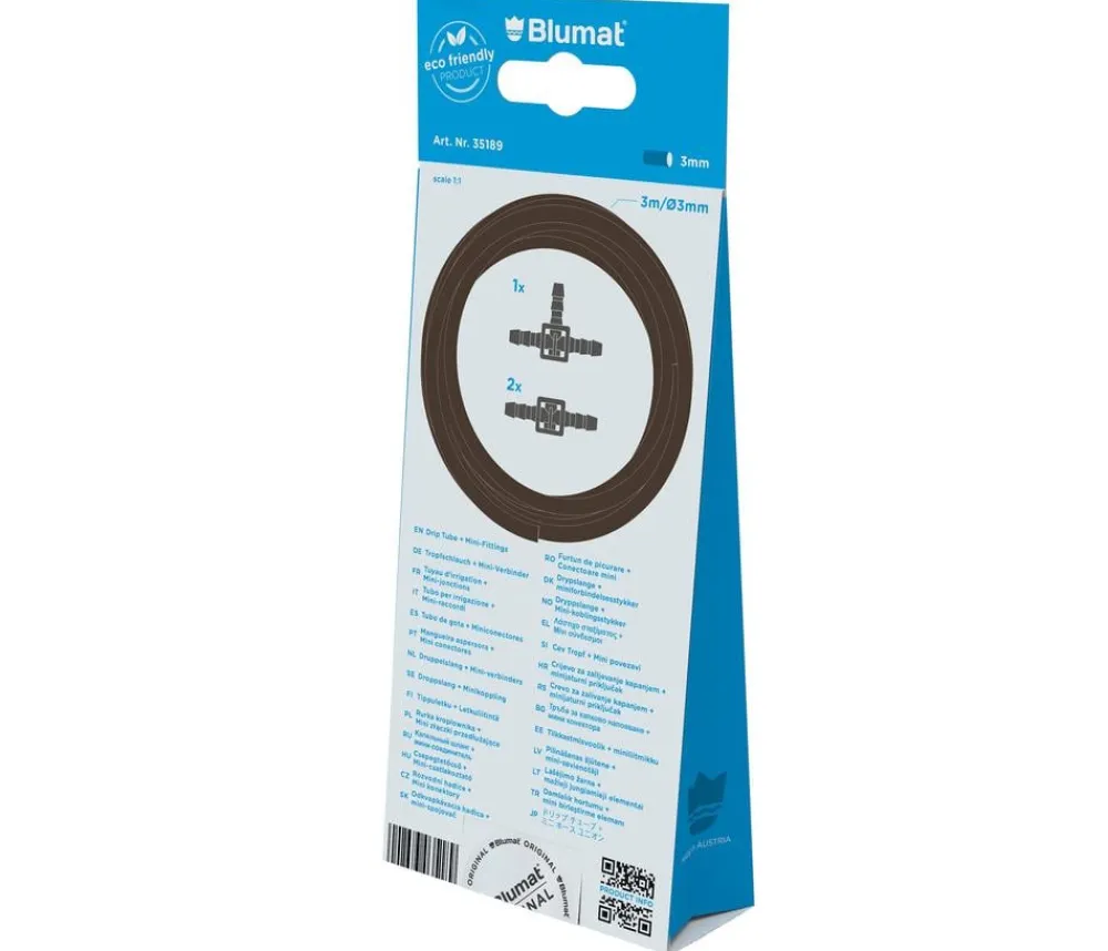 Blumat Bewässerungssysteme & Pumpen - Tropf- Tropfschlauch-Set, 4-teilig Schwarz
