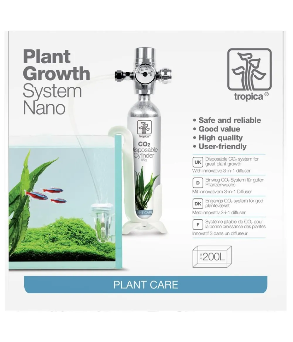 Tropica® Tropica CO2 System Nano Komplettset