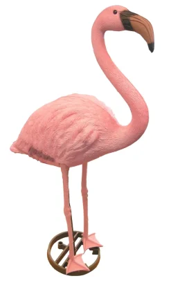 Ubbink Gartenteich·Teichzubehör & Teichpflege|Teichzubehör & Teichpflege > Kunststoff-Flamingo, ca. B58/H91,5/T24 cm