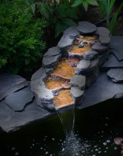 Ubbink Gartenteich·Teichbecken & Teichfolien|Teichbecken & Teichfolien - Polyresin-Bachlauf Cazorla, ca. B74/H29/T34 cm