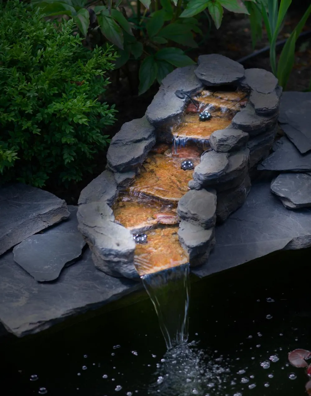 Ubbink Gartenteich·Teichbecken & Teichfolien|Teichbecken & Teichfolien - Polyresin-Bachlauf Cazorla, ca. B74/H29/T34 cm