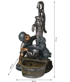 Ubbink Gartenbrunnen > Polyresin-Gartenbrunnen Acqua Arte Memphis, ca. H64 cm