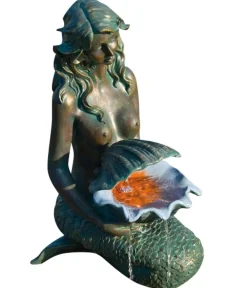 Ubbink Polyresin-Gartenbrunnen Oslo, 34 x 46 x 78 cm Bronze New