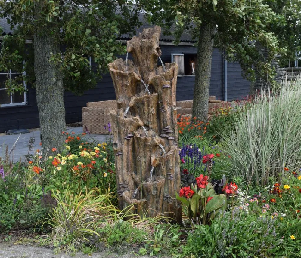 Ubbink Polyresin-Gartenbrunnen Acqua Arte Tiros, ca. H200 cm New