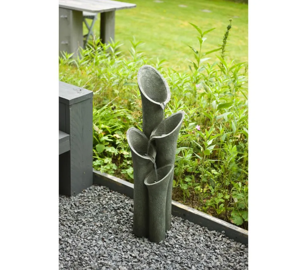 Ubbink Polyresin-Gartenbrunnen-Set Montreux, 25 x 23,5 x 86 cm Clearance