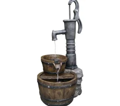 Ubbink Gartenbrunnen - Polyresin-Gartenbrunnen-Set Las Vegas, 42 x 36,5 x 80,5 cm