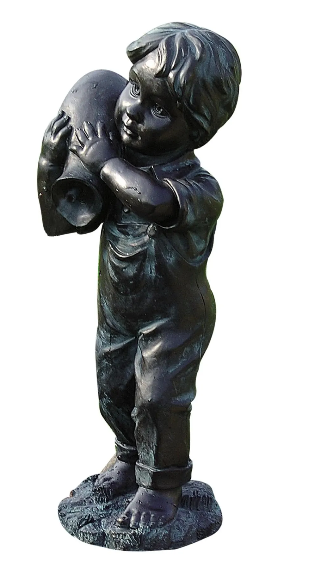Ubbink Gartenteich·Teichzubehör & Teichpflege|Teichzubehör & Teichpflege > Polystone-Wasserspeier Yannick, ca. B20/H48/T17 cm