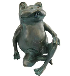 Ubbink Gartenteich·Teichzubehör & Teichpflege|Teichzubehör & Teichpflege - Polystone-Wasserspeier Frosch, ca. B20/H23/T15 cm