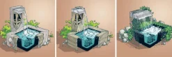 Ubbink Gartenteich·Teichpumpen & Teichtechnik|Teichpumpen & Teichtechnik - Wasserfall-Set Nevada 60, ca. B60/H13/T33 cm