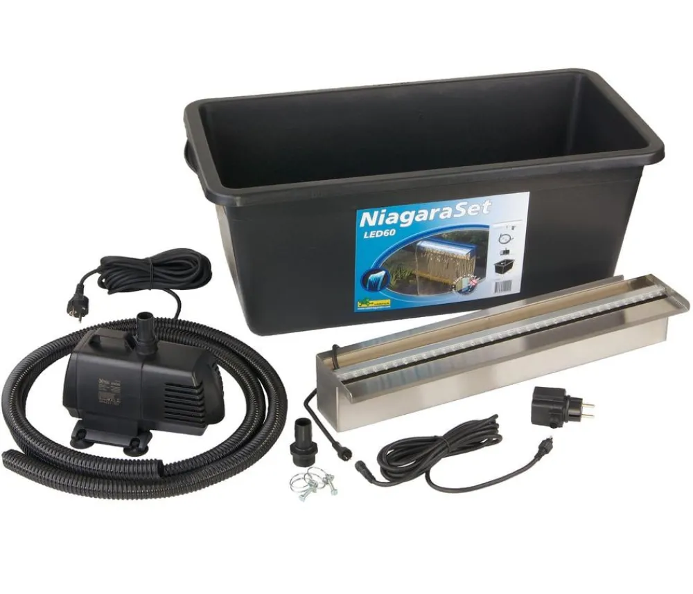 Ubbink Wasserfall Set Niagara LED mit Pumpe Online