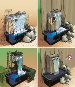 Ubbink Wasserfall Set Niagara LED mit Pumpe Online