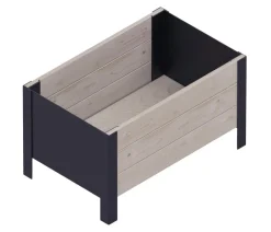 upyard Pflanzkübel & Blumenkästen|Hochbeete & Frühbeete > Holz-Pflanzkasten ModernBox, ca. B58/H32/T36 cm