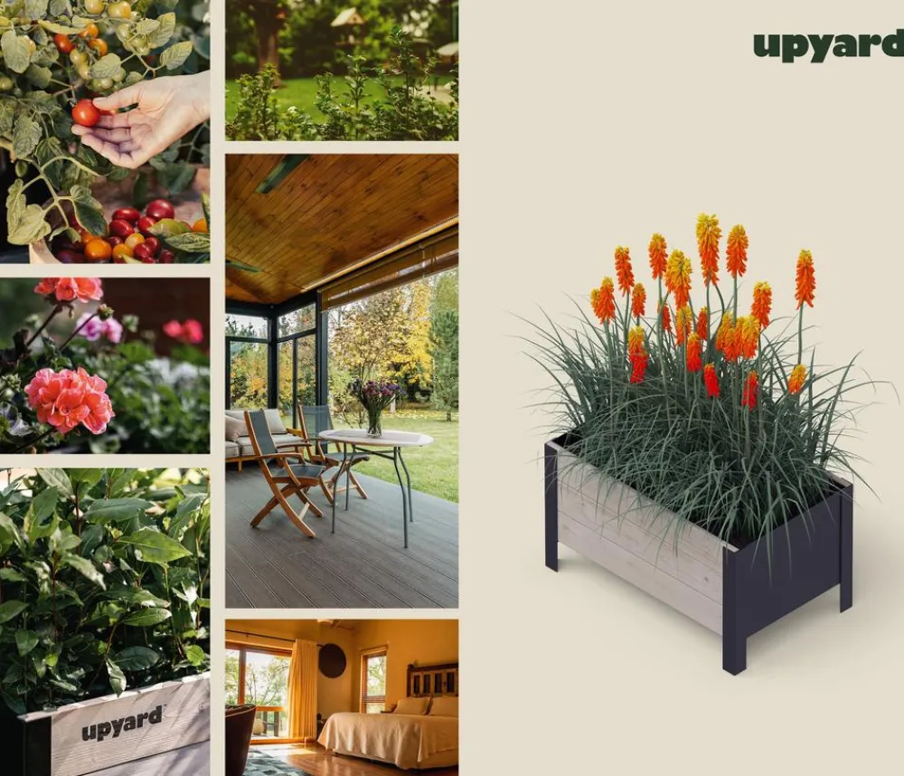 upyard Pflanzkübel & Blumenkästen|Hochbeete & Frühbeete > Holz-Pflanzkasten ModernBox, ca. B58/H32/T36 cm