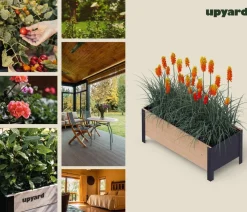 upyard Pflanzkübel & Blumenkästen|Hochbeete & Frühbeete > Holz-Pflanzkasten ModernBox, ca. B78/H32/T36 cm