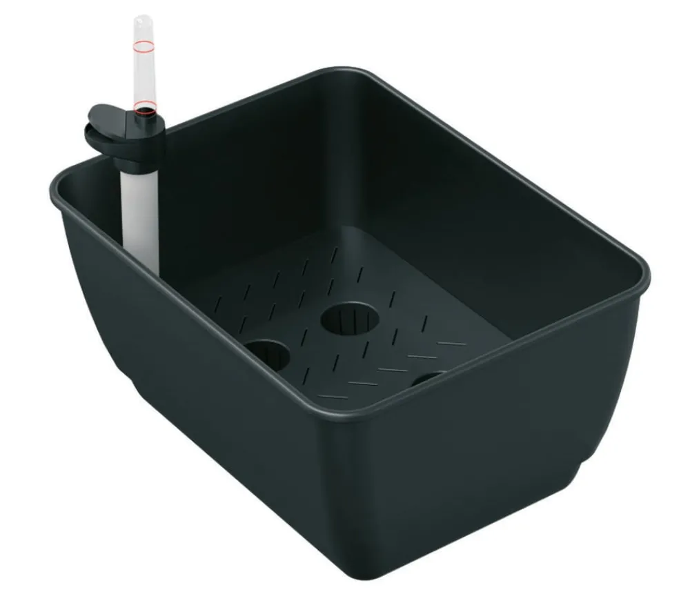 upyard Selbstbewässerungssystem für Hochbeete Schwarz New
