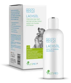 VALETUMED Nahrungsergänzung Für Tiere|Nahrungsergänzung Hund > Ergänzungsfutter für Hunde & Katzen Lachsöl, 100 ml