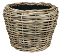 Van der Leeden Blumentöpfe & Übertöpfe - Rattan-Topf Drypot, rund, /