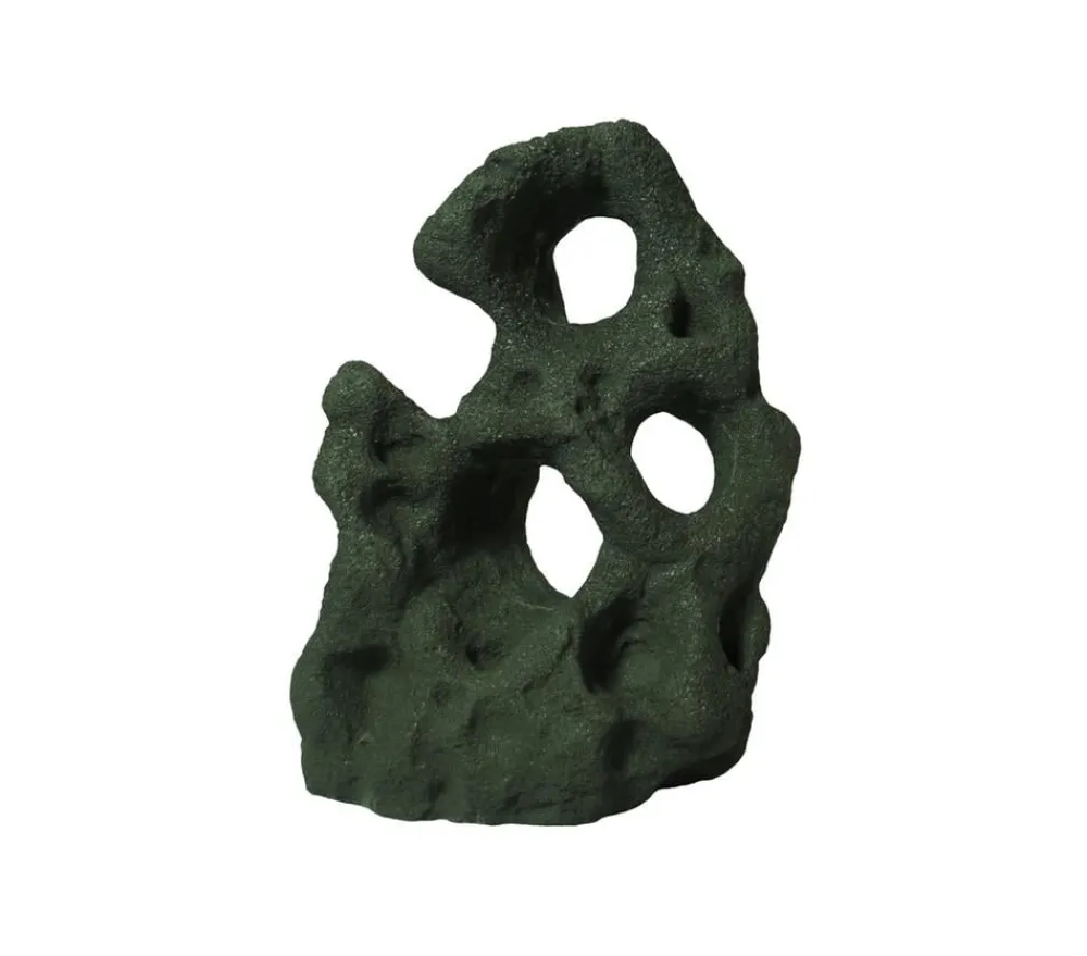 VARIOGART® Deko - Aquariumdeko Lochgestein Dunkelgrau