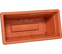 Vasar Kunststoff-Kasten Giunone, rechteckig Orange Sale