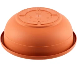 Vasar Kunststoff-Schale Aurora, rund, terrakotta Orange Online