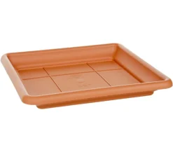 Vasar Kunststoff-Untersetzer Atena, eckig Orange