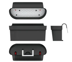 VECA Kunststoff-Balkonhänger Cleo, , ca. B50/H23/T22,7 cm Anthrazit Outlet
