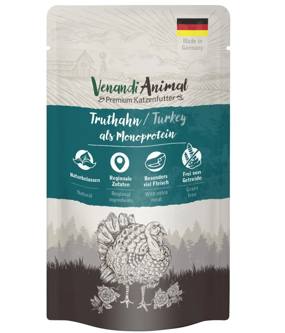 Venandi Animal Nassfutter Katze > Nassfutter für Katzen Monoprotein, Adult, 125 g