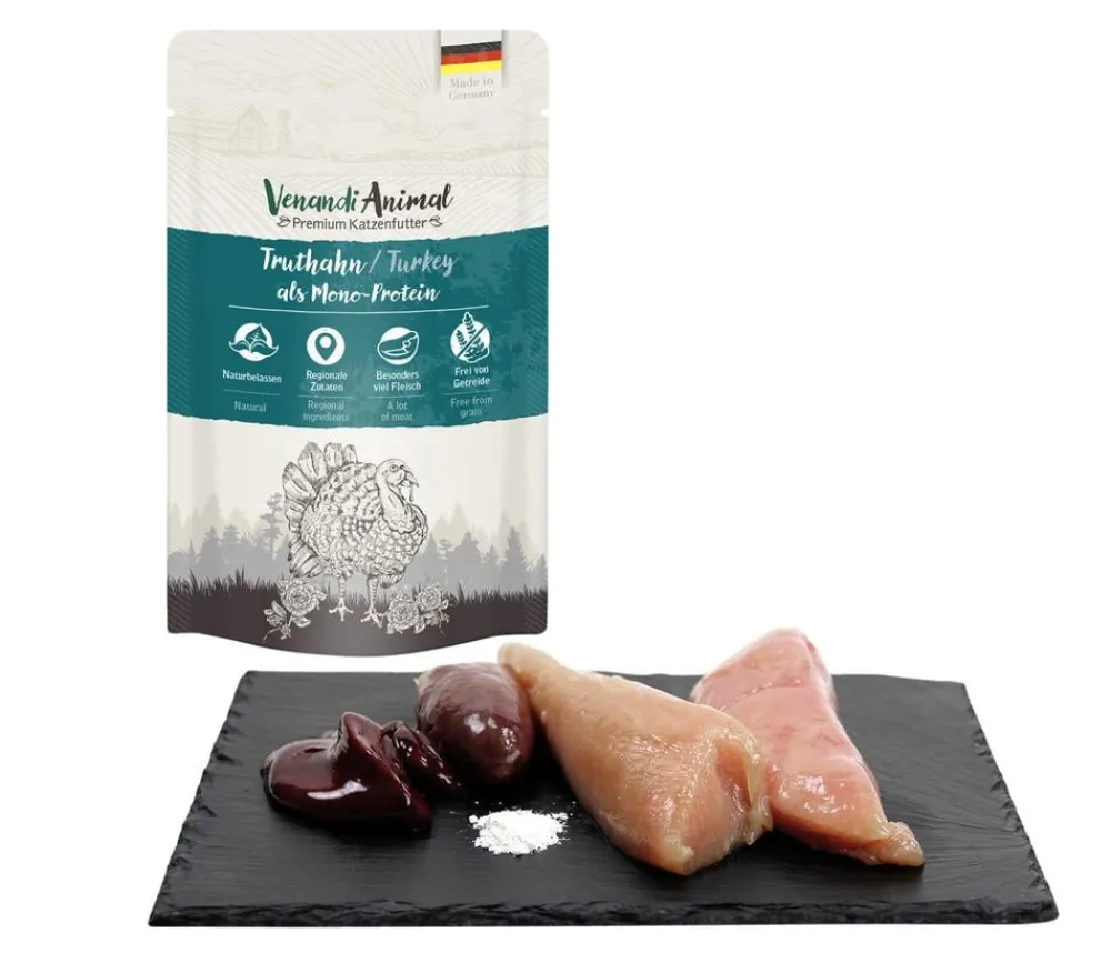 Venandi Animal Nassfutter Katze > Nassfutter für Katzen Monoprotein, Adult, 125 g